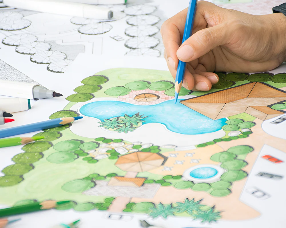 Yohimbe Paysagiste A Pleumeleuc Pres De Rennes Plans Colorises